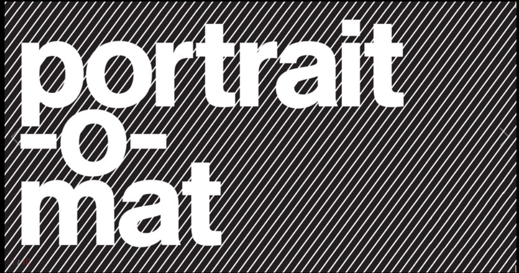 Schrift portrait o mat